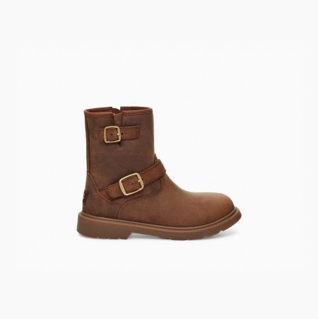 UGG Kinzey Weather Light Brown Boots for Toddlers (YCSW37861)